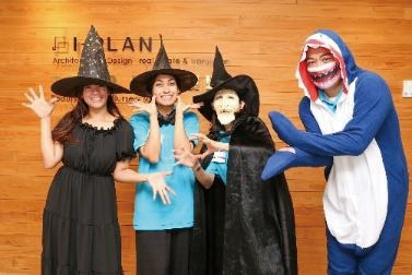 ハロウィンの様子